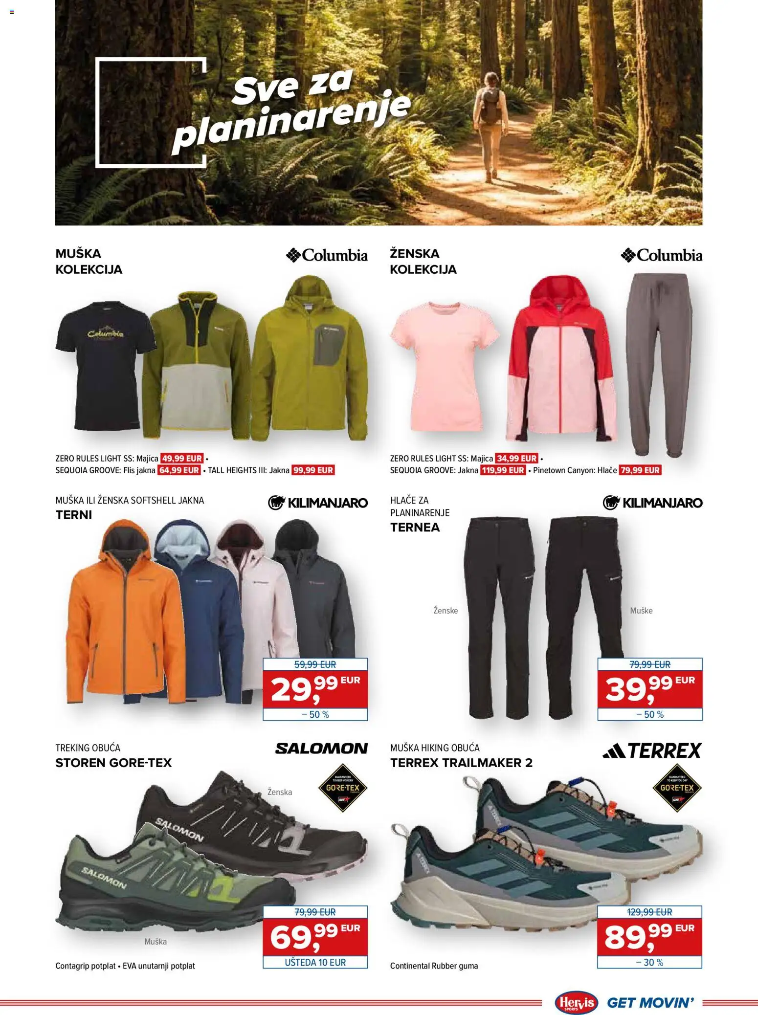 Hervis katalog | vrijedi od 18.03.2026 | Stranica: 9 | Proizvodi: Majica, Jakna, Hlače
