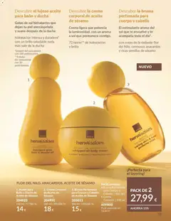 Vista previa Catálogo AVON campaña 9 válido desde el 01/09/2026 | Página: 11 | Productos: Anacardos, Body, Sésamo, Semillas de sésamo