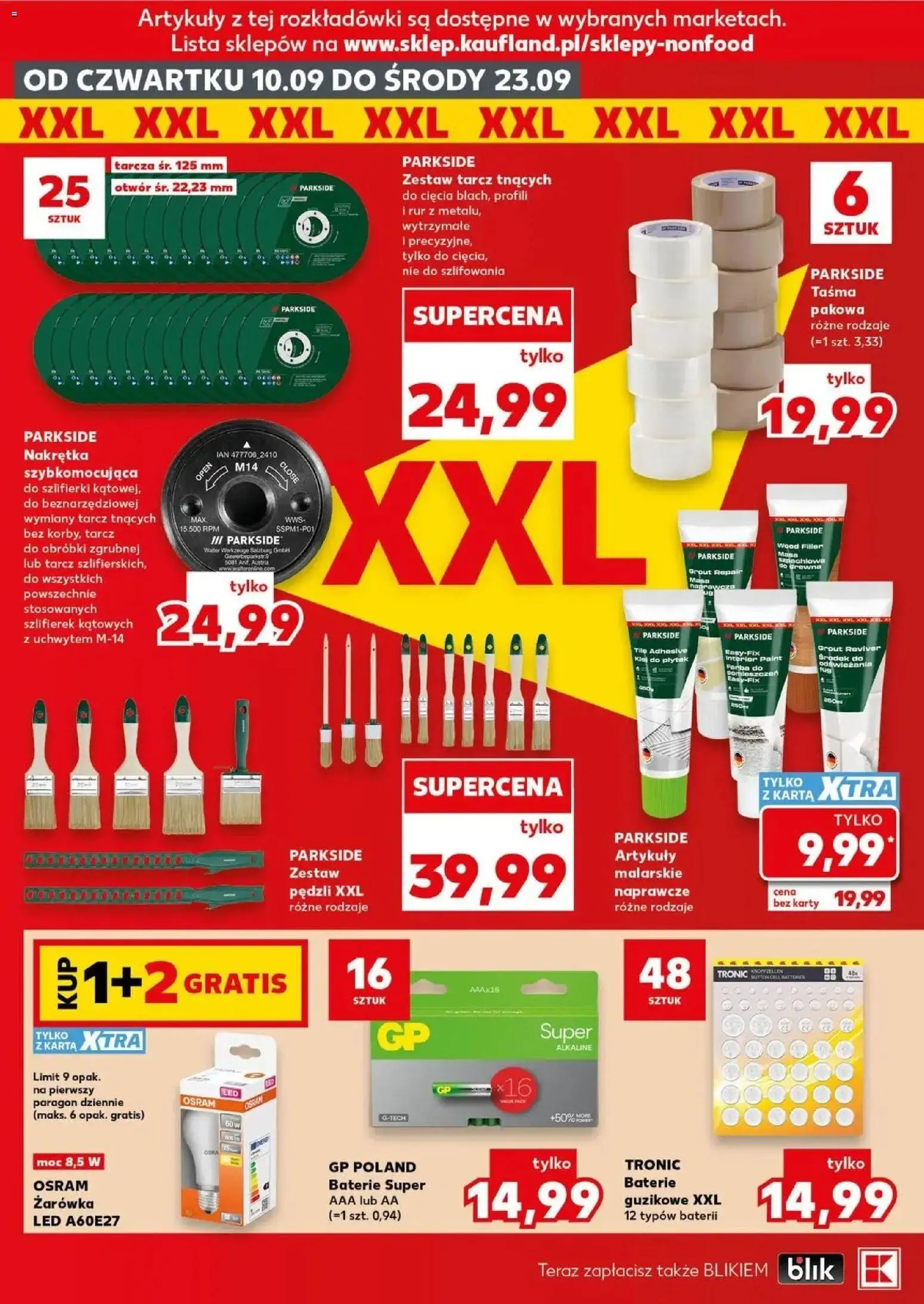 Kaufland gazetka - Złap Okazje od 10.09.2026 - od jutra PDF | Strona: 16 | Produkty: Karta, Baterie