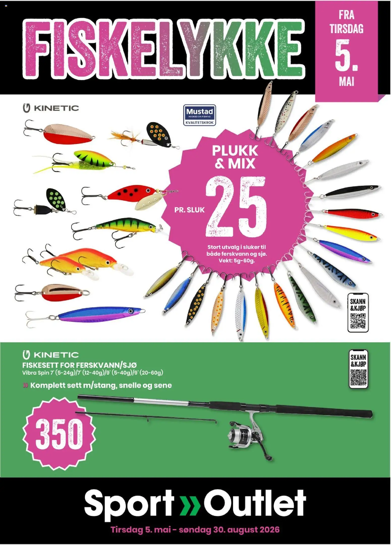 Sport Outlet Fiskelykke 2026 (05/05/2026 - 30/08/2026) catalogue cover
