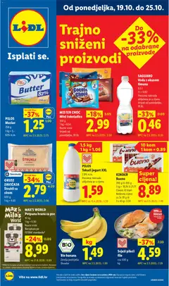 Lidl Katalog - Pregled kataloga iz trgovine Lidl, vrijedi od 19.10.2026