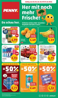 Penny Markt - Flugblatt ab 01.10.2026 gültig
