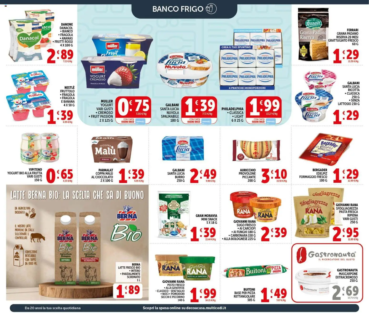Volantino Decò del 29.05.2026 | Pagina: 12 | Prodotti: Cioccolato, Ananas, Pesto, Grana Padano
