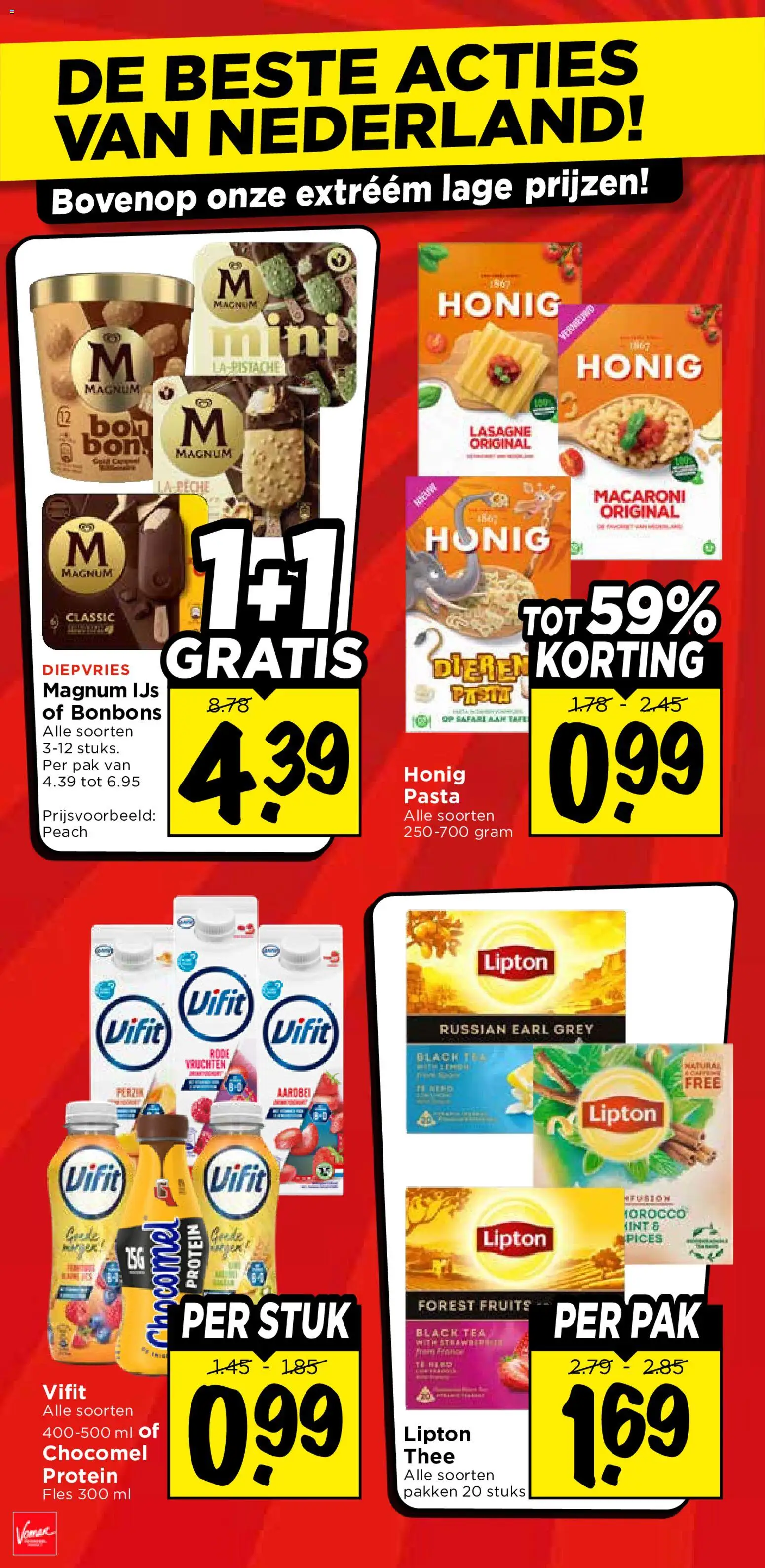 {H1} | Pagina: 9 | Producten: Thee, Pasta, Fles, Lasagne