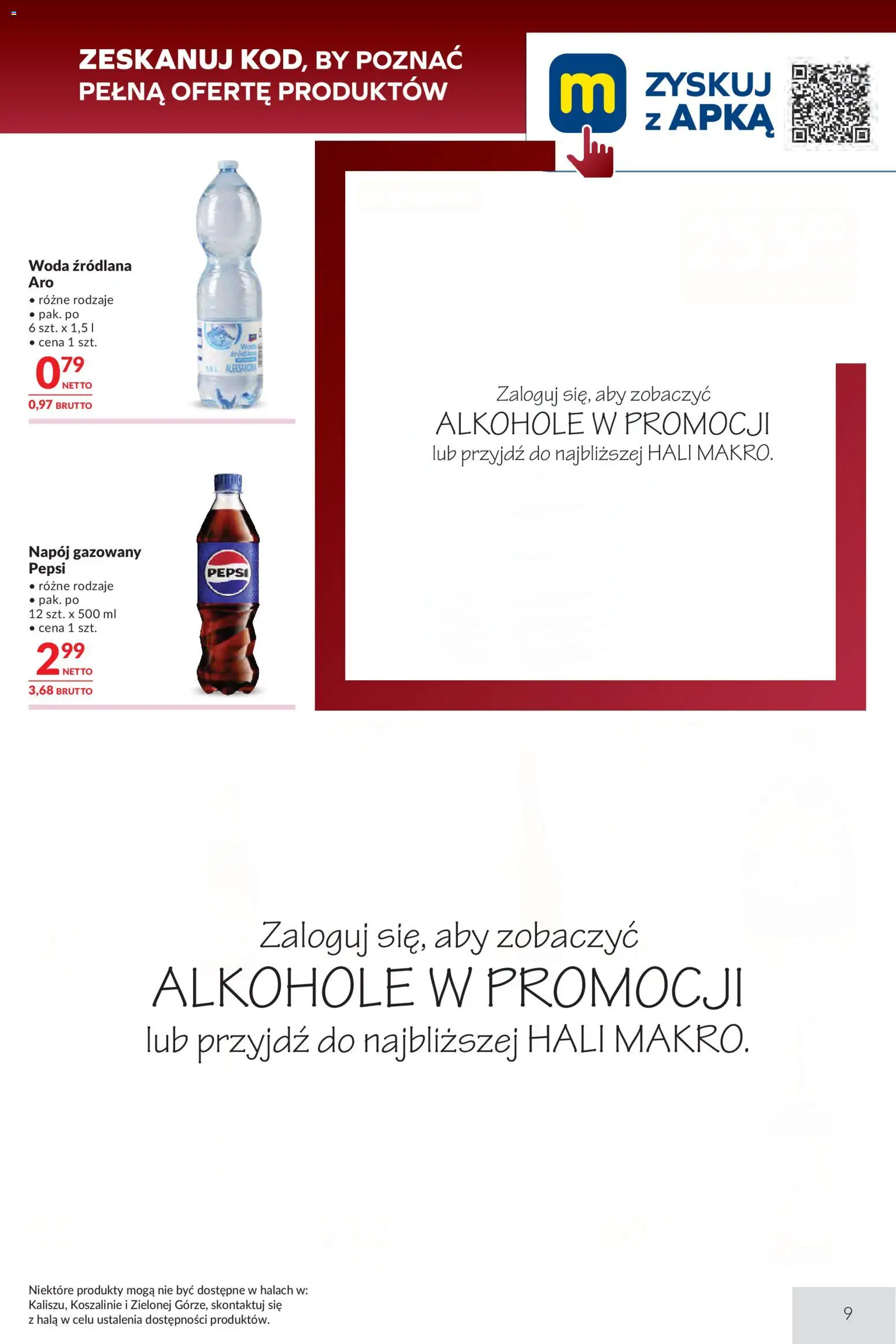 Makro gazetka - Oferta dla gastronomii od 23.06.2026 | Strona: 9