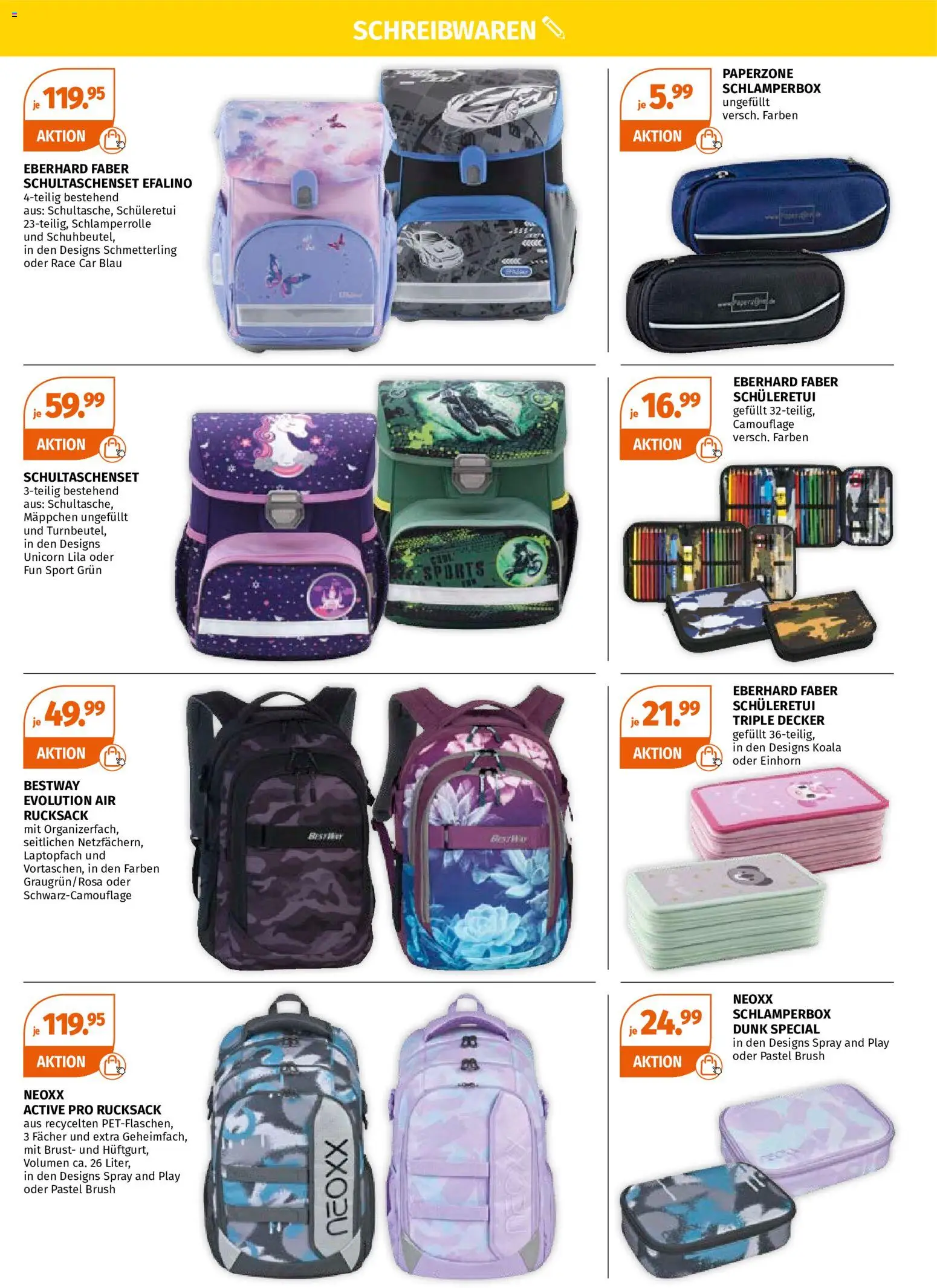 Müller Für den perfekten Schulstart gültig ab 03.08.2026 | Seite: 7 | Produkte: Rucksack
