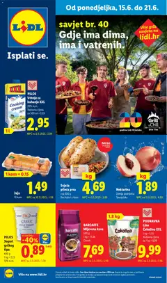 Lidl Katalog - Pregled kataloga iz trgovine Lidl, vrijedi od 15.06.2026