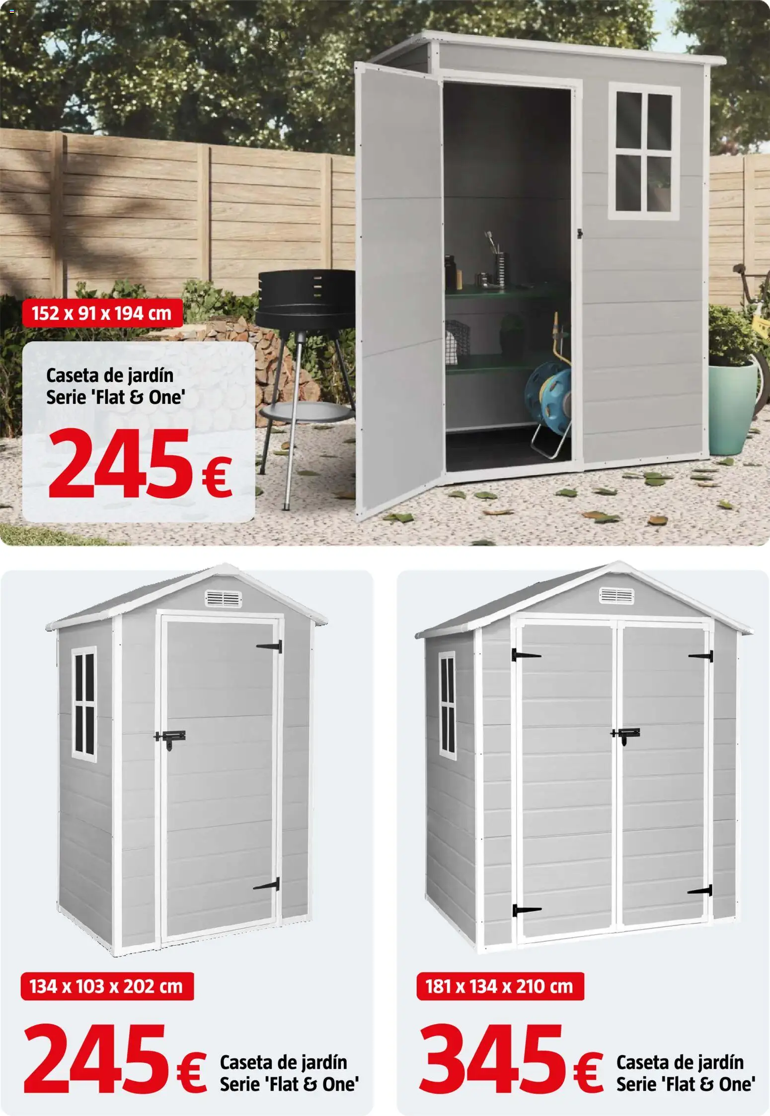 Bauhaus folleto │ válido desde el 24/09/2026 | Página: 65 | Productos: Caseta de jardín