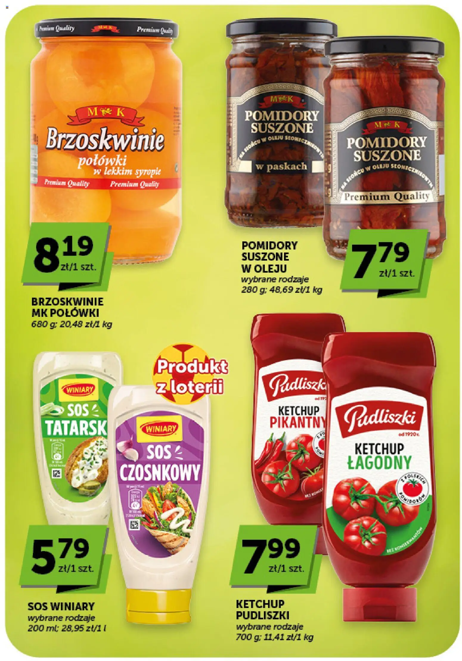 ABC gazetka - Market od 09.07.2026 | Strona: 23 | Produkty: Pomidory suszone, Pomidory, Brzoskwinie, Sos