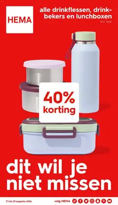 Hema folder - Voorbeeld van een folder van Hema, geldig van 17-08-2026