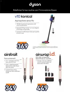 Anteprima del volantino Unieuro volantino valido a partire dal 02/10/2026 | Pagina: 38 | Prodotti: Spazzola, Aspirapolvere, Asciugacapelli, Dyson