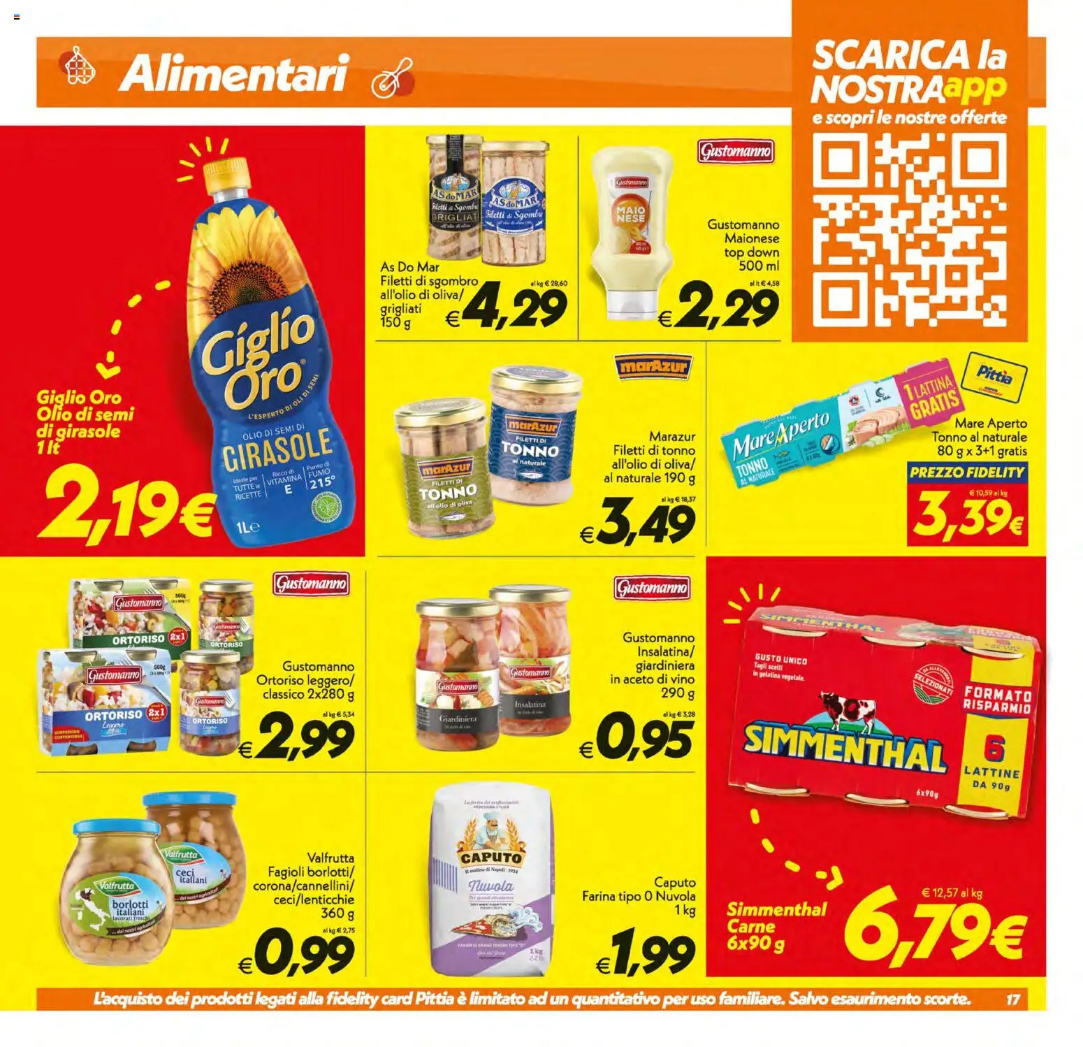Volantino SuperConveniente del 09.06.2026 | Pagina: 17 | Prodotti: Fagioli, Vino, Tonno, Sgombro