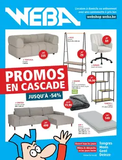 Weba publicité - Voorbeeld van een folder van Weba, geldig van 10/09/2026