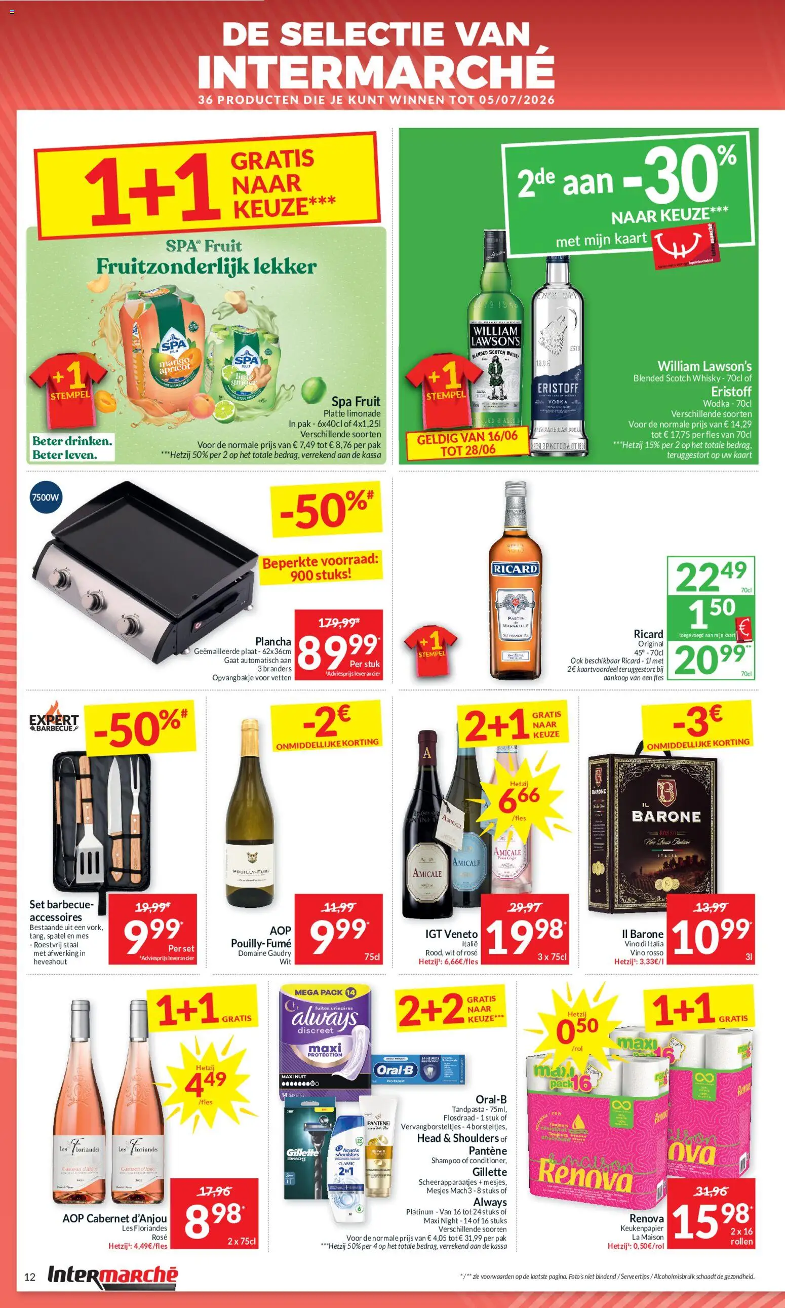 {H1} | Pagina: 12 | Producten: Limonade, Whisky, Plaat, Keukenpapier