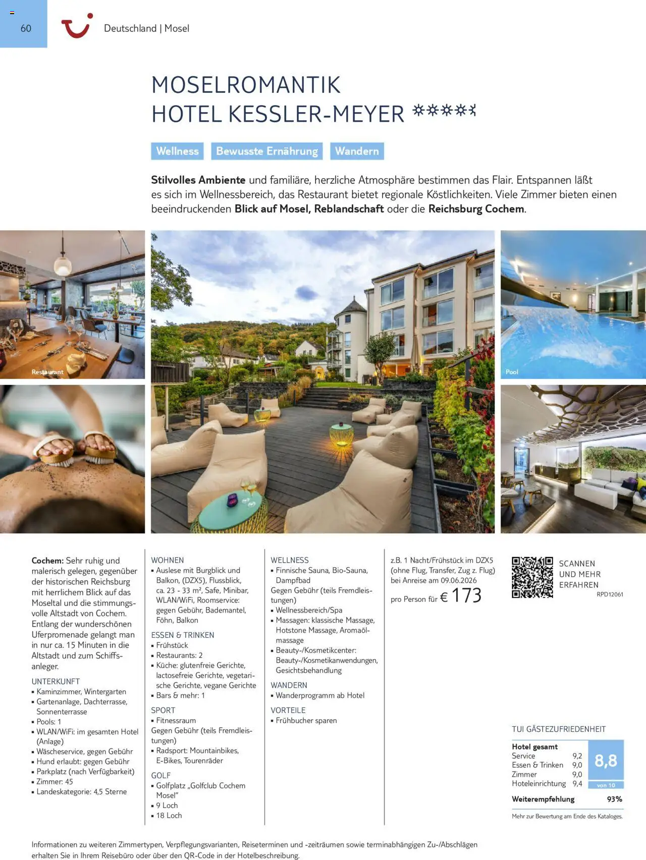 TUI Urlaub mit eigener Anreise 2025/26 – gültig ab 01.11.2025 | Seite: 60 | Produkte: Küche, Gerichte