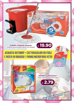 Anteprima del volantino Acqua e Sapone volantino valido a partire dal 26.04.2026 | Pagina: 7 | Prodotti: Panno microfibra, Fogli catturacolore, Secchio