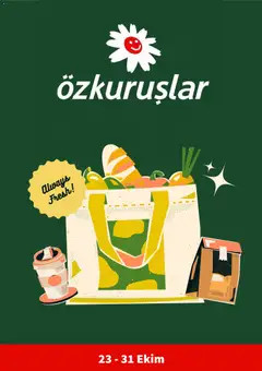 23 Ekim 2026 tarihinden itibaren geçerli olan Özkuruşlar kataloğu önizlemesi