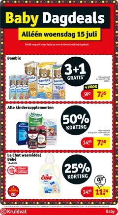 Kruidvat folder week 29 - Voorbeeld van een folder van Kruidvat, geldig van 14/07/2026 | Pagina: 35