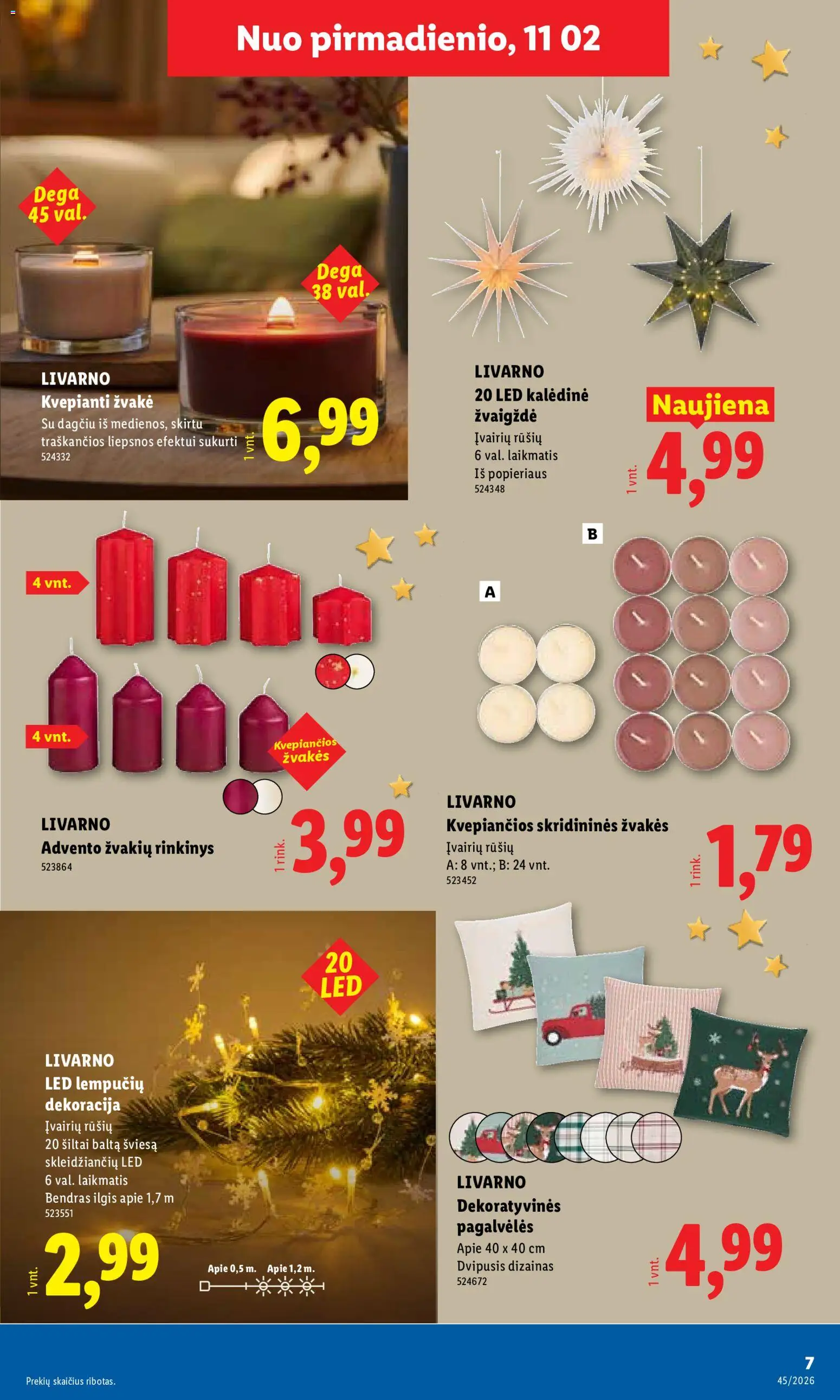 LIDL akcijos nuo 2026.11.02 | Puslapis: 7 | Prekių: Bendras