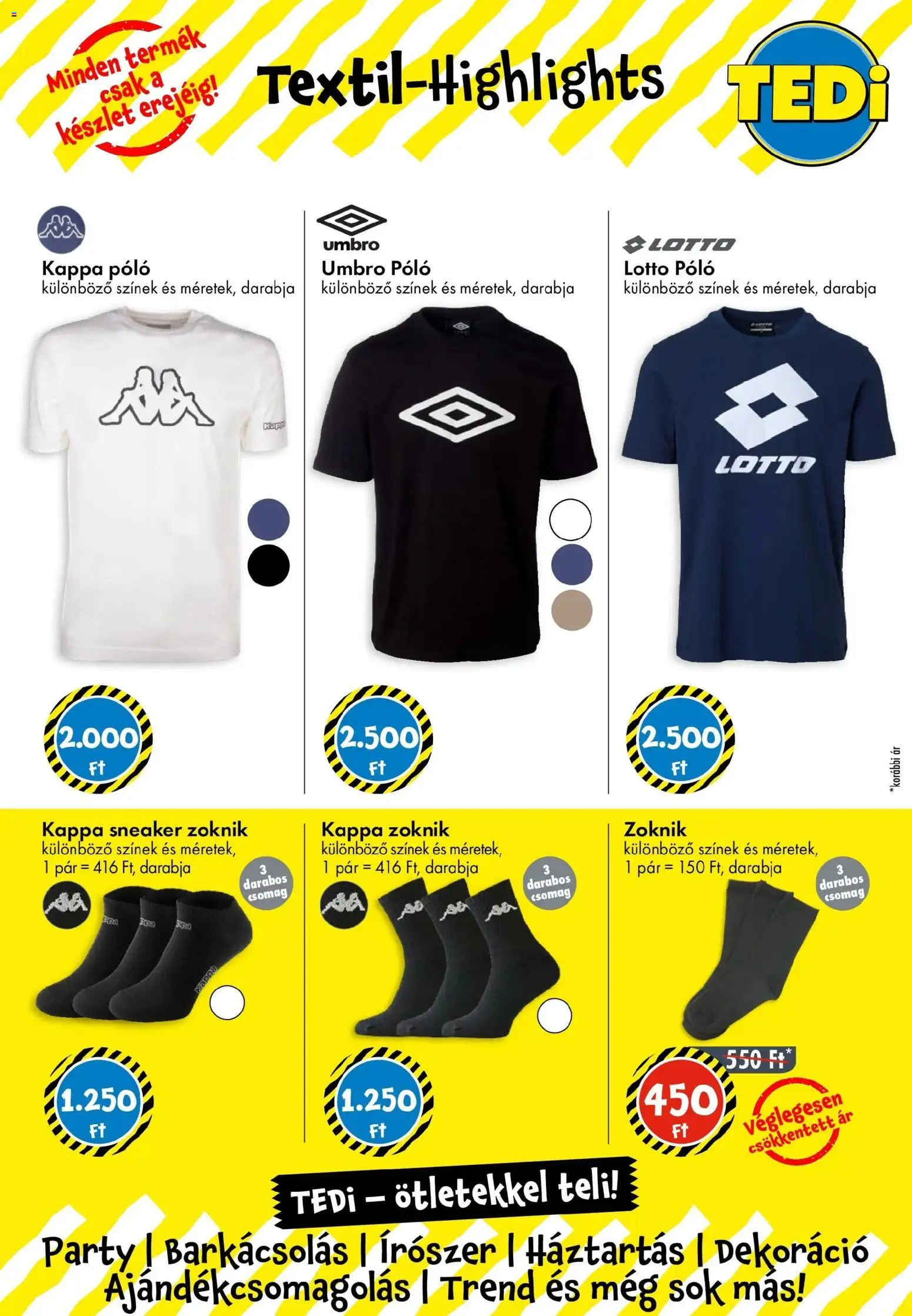 TEDi akciós ujság - amely érvényes a következő dátumtól: 20.03.2026 | Oldal: 2 | Termékek: Dekoráció