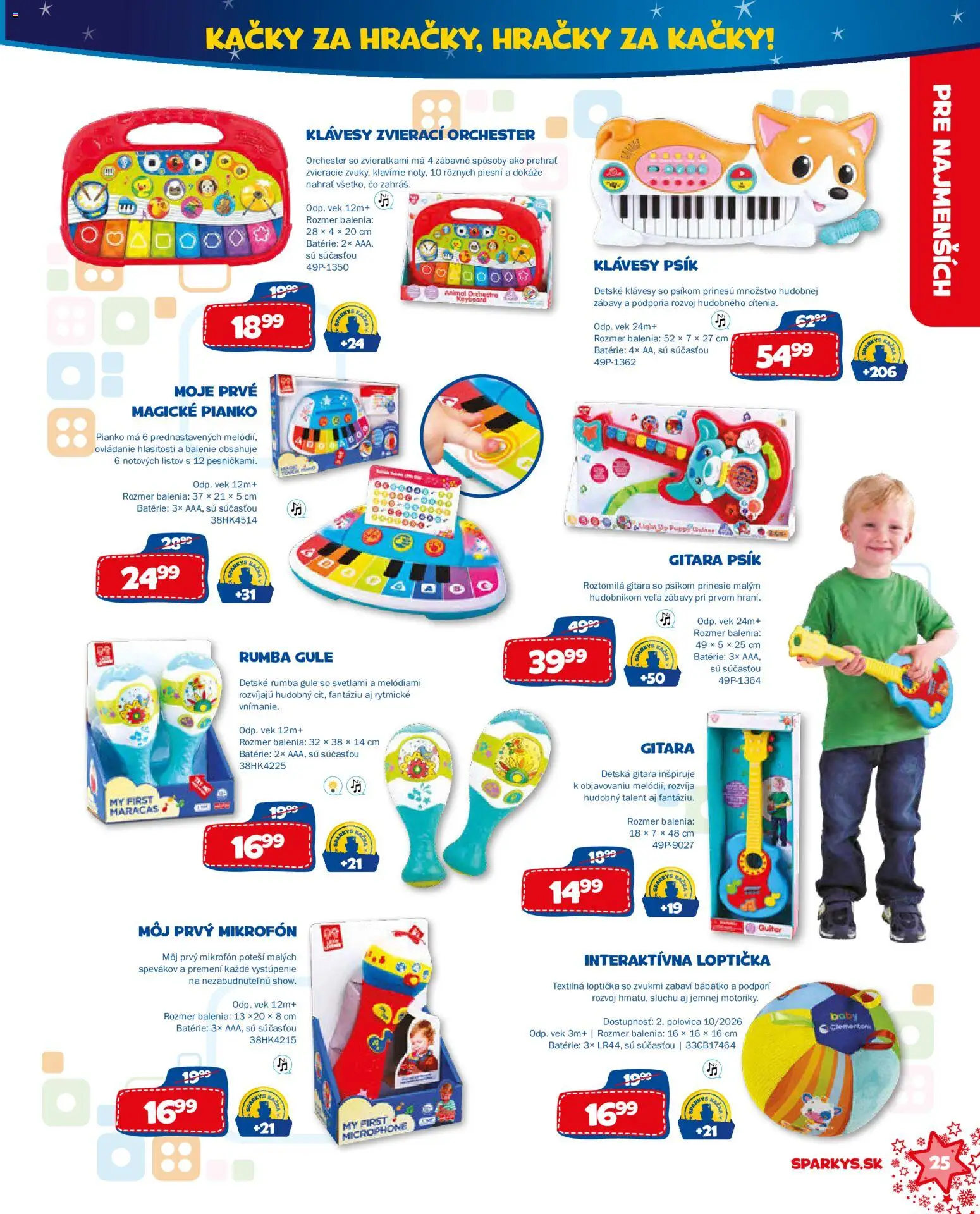 Nové ALLTOYS akcie – leták je platný od 06.10.2026 | Strana: 25 | Produkty: Batérie, Hračky, Mikrofón