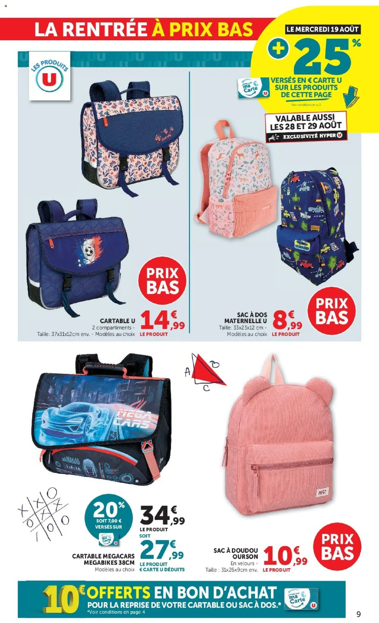 {H1} | Page: 9 | Produits: Sac, Cartable, Sac à dos
