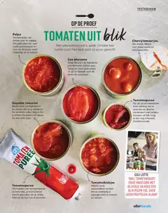 Tomatenpuree, Wij houden van tomatenpuree uit een tube. Je kunt precies zoveel gebruiken als je nodig hebt en de rest kun je bewaren. - Voorbeeld van een folder van Albert Heijn, geldig van 03-07-2026 | Pagina: 97
