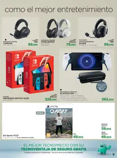 Vista previa El Corte Inglés Electronica válido desde el 10/09/2026 | Página: 9