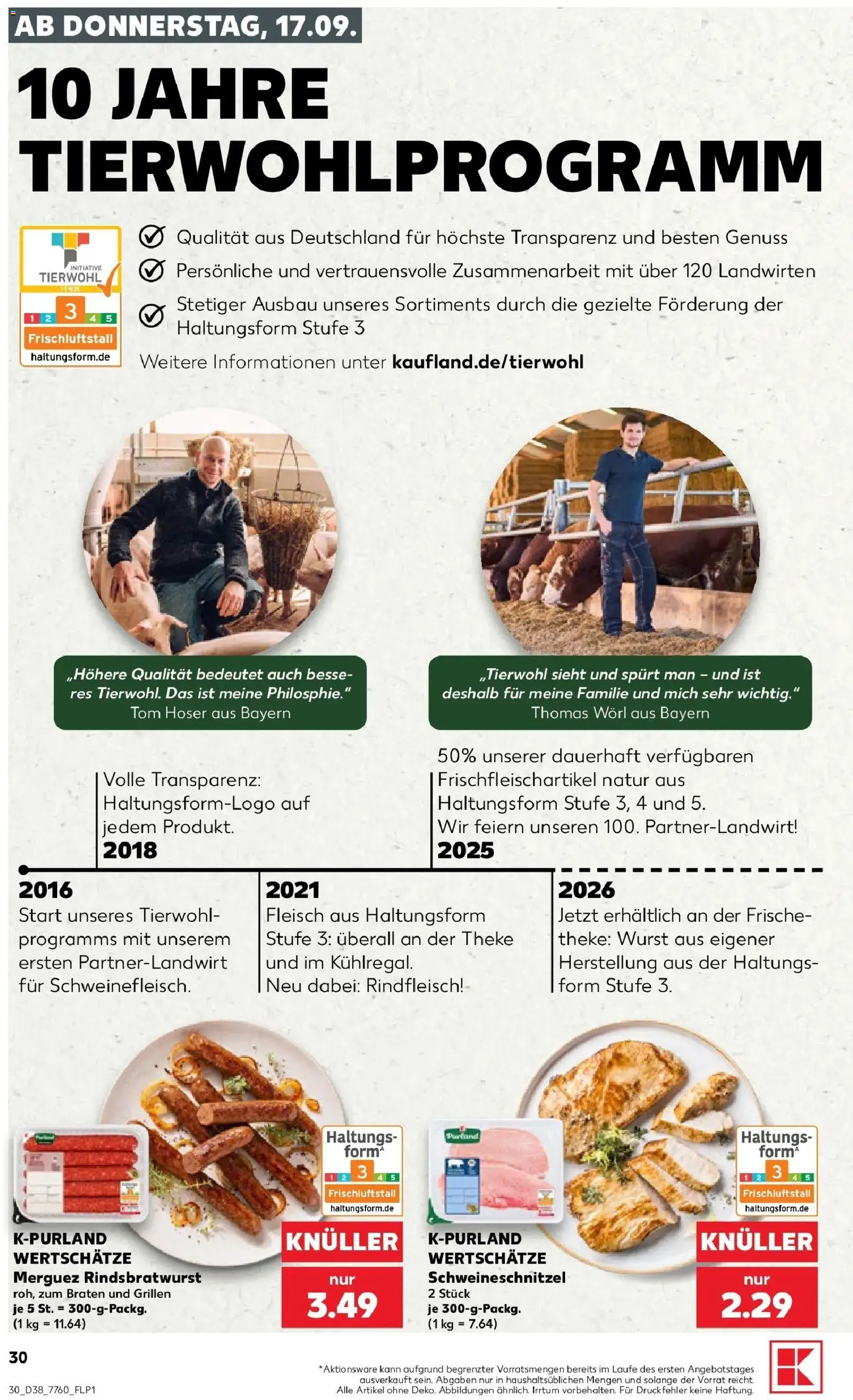 Prospekt Kaufland ab 14.09.2026 » Angebote Online zum Blättern | Seite: 42 | Produkte: Theke, Wurst, Schweinefleisch, Rindfleisch