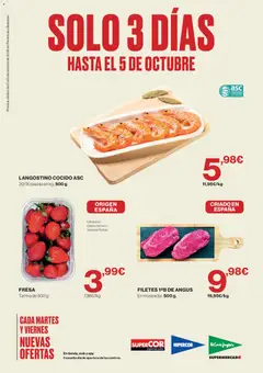 Vista previa El Corte Inglés solo 3 días válido desde el 02/10/2026