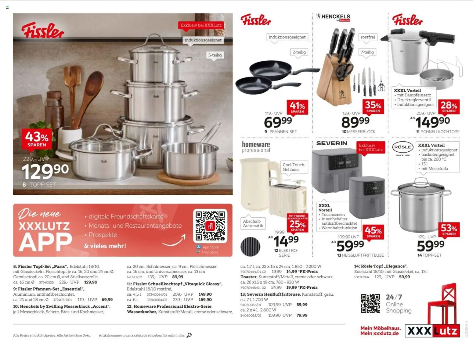 XXXLutz Nr. 1 beim Preis – gültig ab 15.08.2026 | Seite: 27 | Produkte: Creme, Brot, Heißluftfritteuse