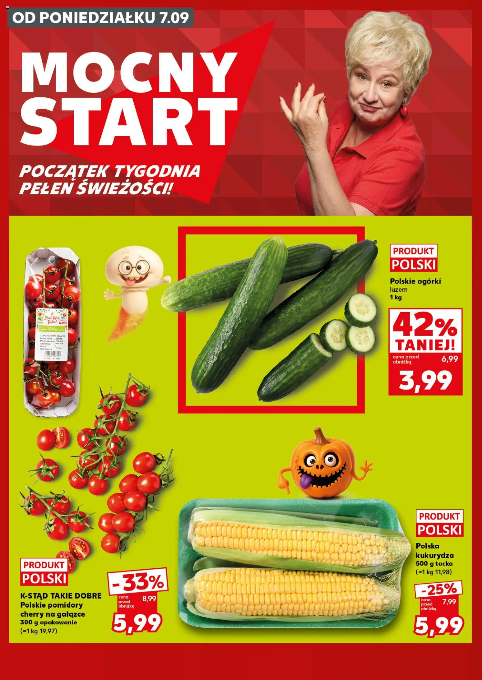 Kaufland Polsko leták - Mocny start od 07.09.2026 | Strana: 2