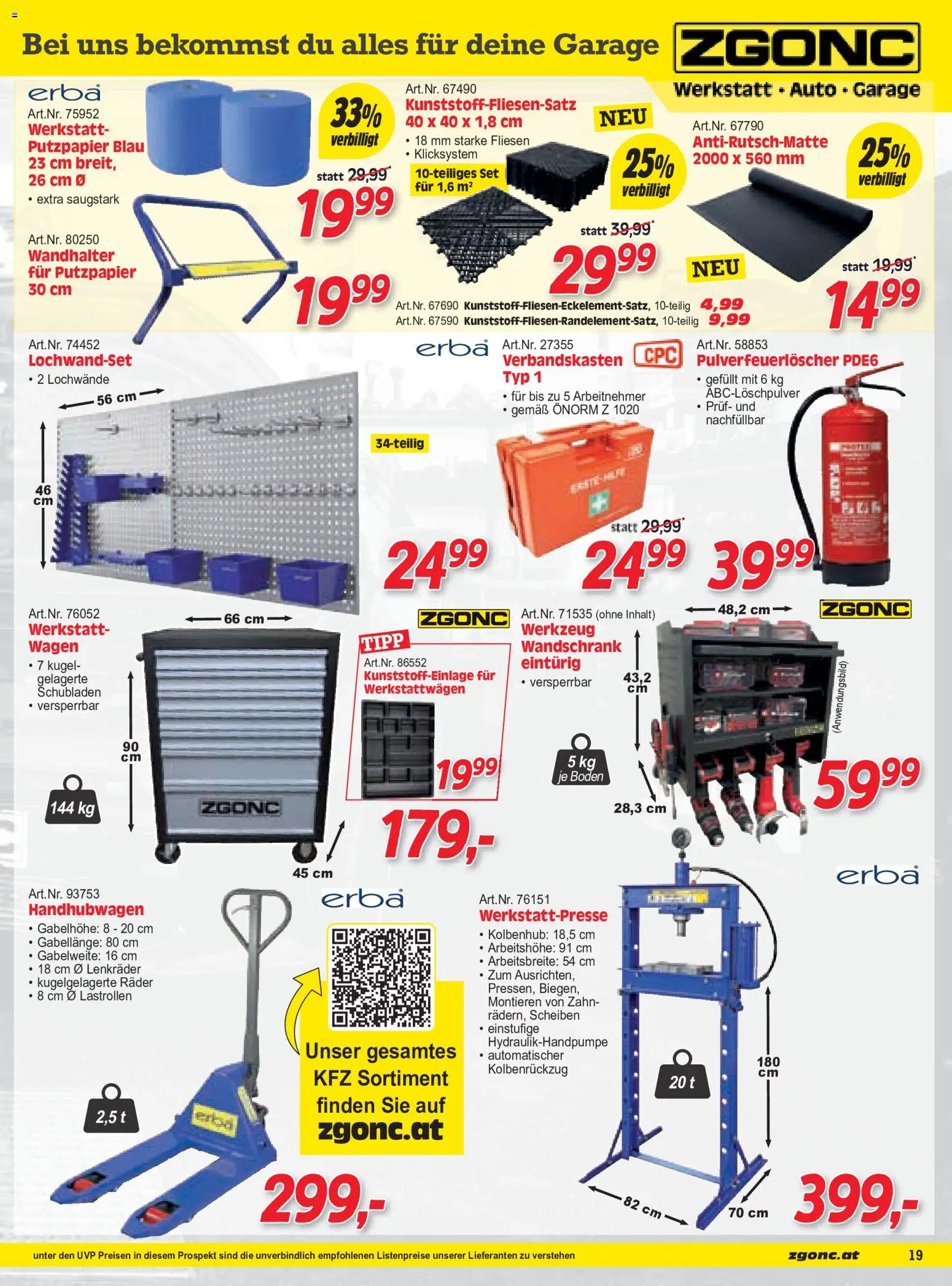 Zgonc Flugblatt gültig ab 01.10.2026 | Seite: 19