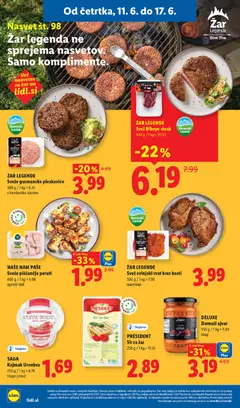 Lidl katalog akcije – veljaven od 11.06.2026 | Stran: 8 | Izdelki: Zar, Kajmak, Ajvar, Sir