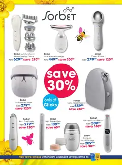 Clicks specials catalogue – valid from 23/09/2026 | Page: 48 | Products: Light, Pen, Mask, Cream