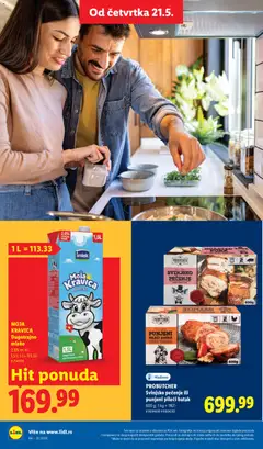 PROBUTCHER Svinjsko pečenje ili punjeni pileći batak, 600 g; Hlađeno - pregled Lidl kataloga - važi od 21.05.2026 | Strana: 32