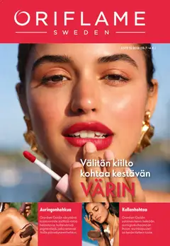 Oriflame-mainoslehti voimassa 15/07/2026 alkaen