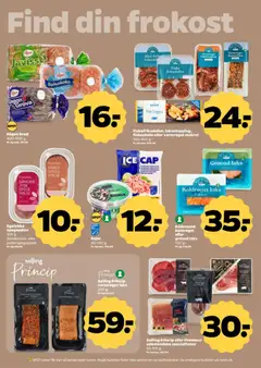 Netto - Tilbudsavis uge 39 gyldig fra 19/09/2026 | Side: 16 | Produkter: Brød, Spegepølse, Rejer, Laks