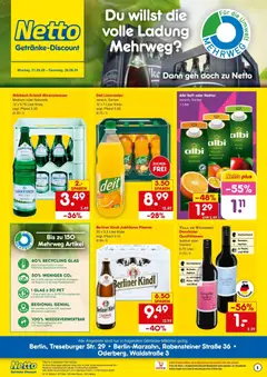 Netto Marken-Discount Prospekt Berlin ab 21.09.2026 gültig