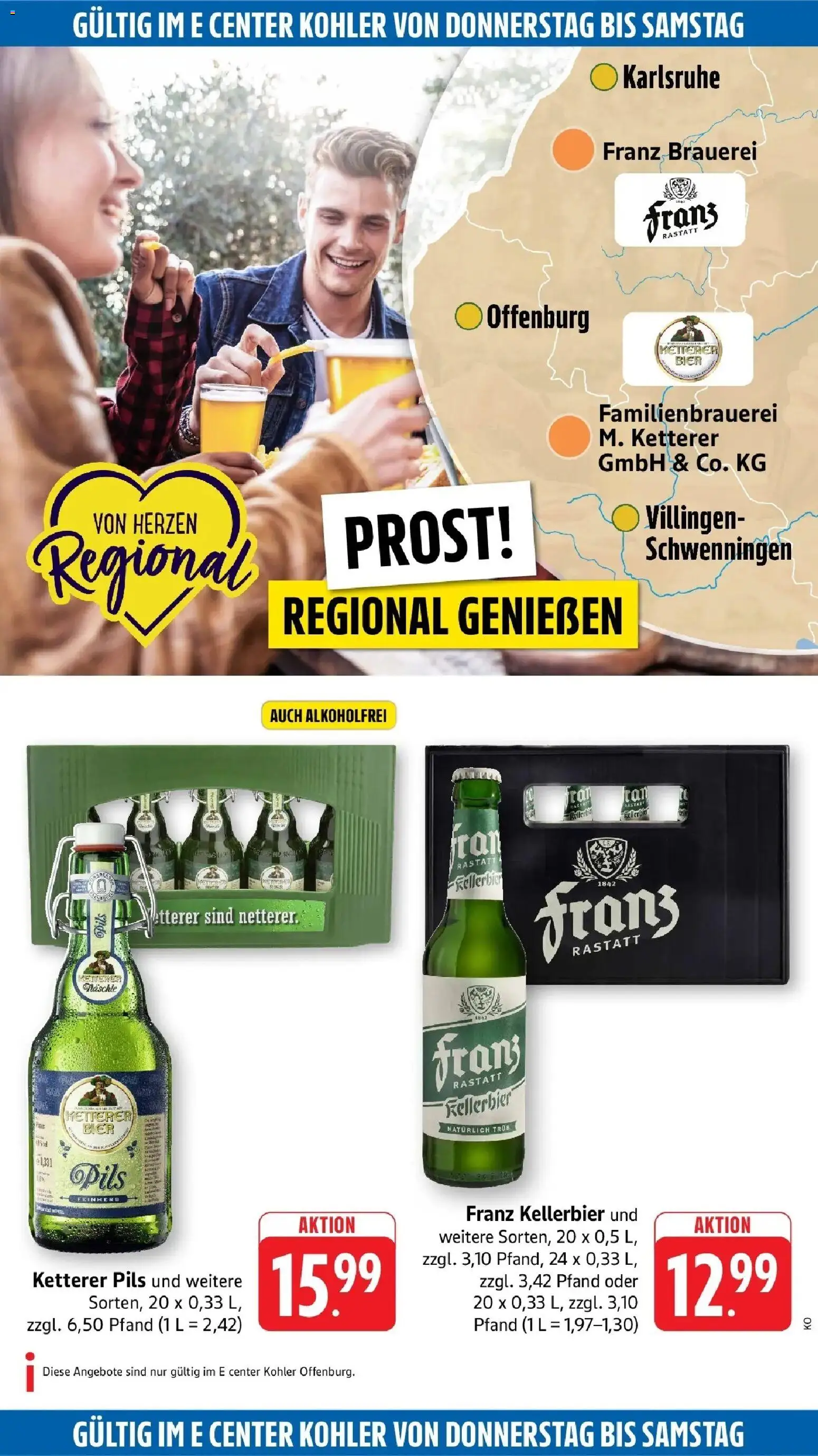 Edeka Prospekt Offenburg (ab 17.08.2026) » Angebote Online | Seite: 49 | Produkte: Bier, Pils