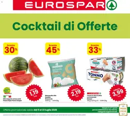 Anteprima del volantino Eurospar volantino valido a partire dal 09/07/2026