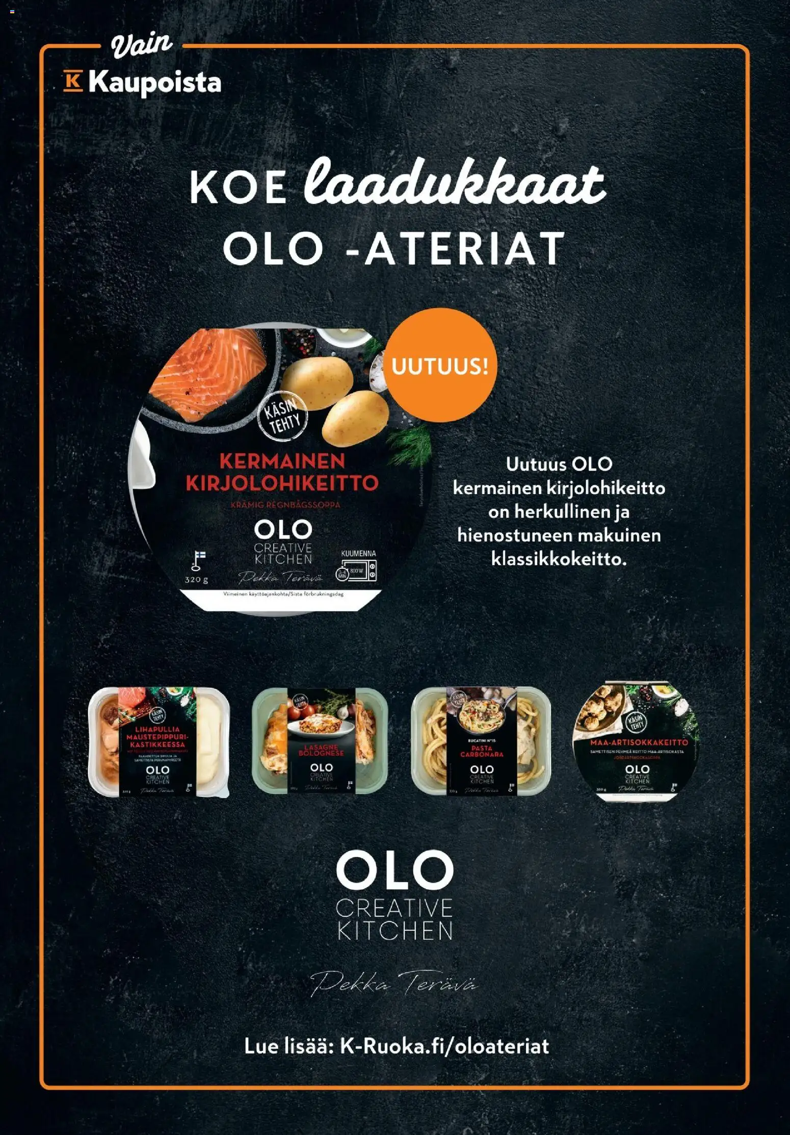 K-Market - K-Ruoka – voimassa 26/08/2026 alkaen | Sivu: 4 | Tuotteet: Keitto, Pasta