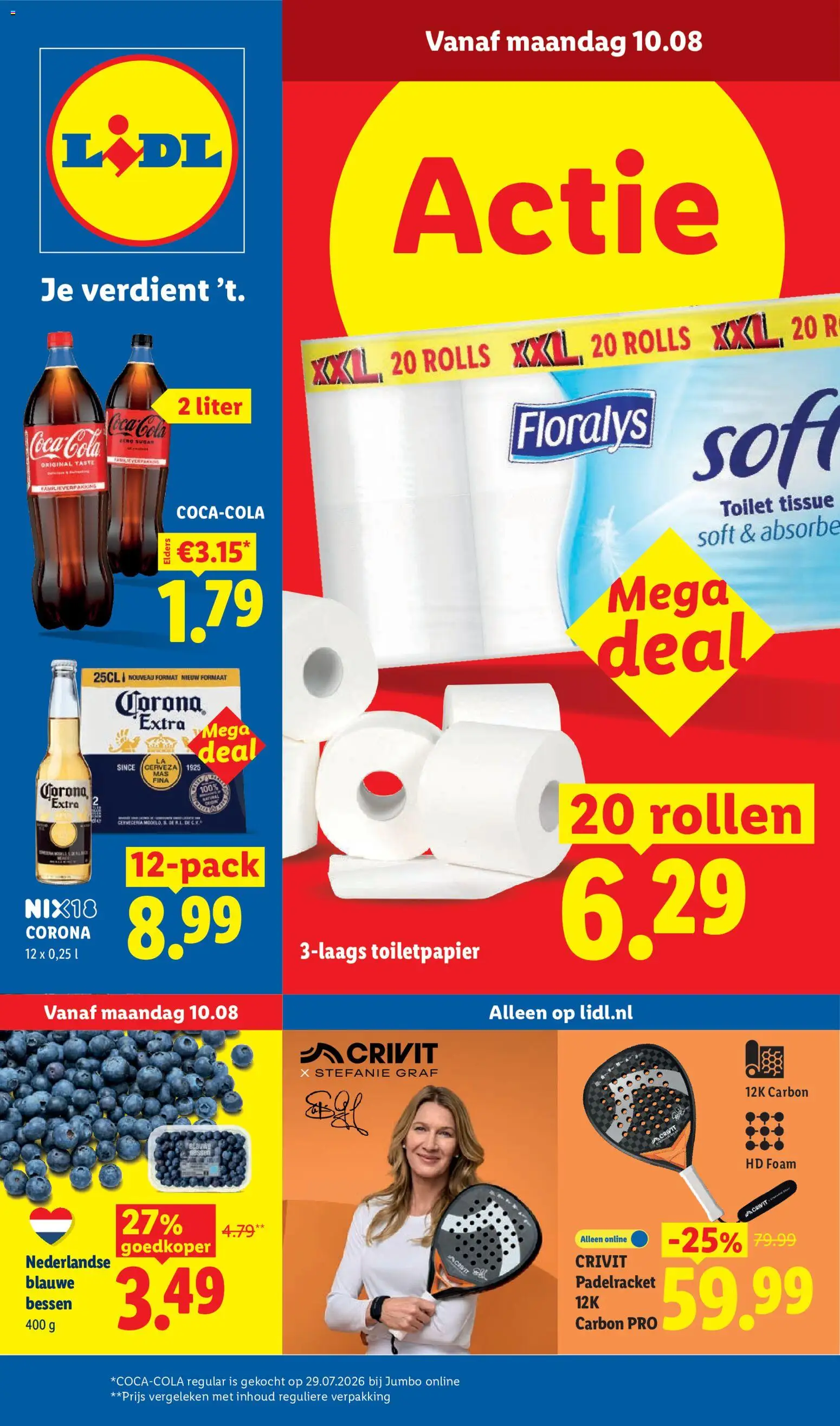{H1} | Pagina: 1 | Producten: Coca Cola, Toilet, Toiletpapier