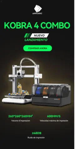 Vista previa Anycubic válido desde el 18.05.2026