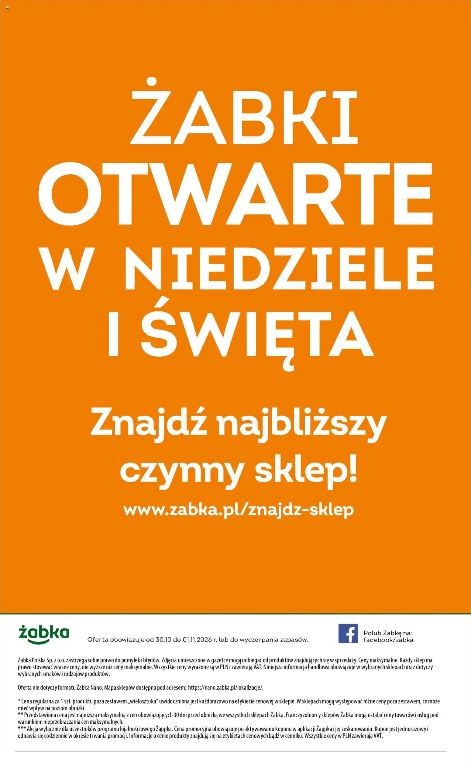 Żabka gazetka - Weekendowe promocje od 30.10.2026 | Strona: 8