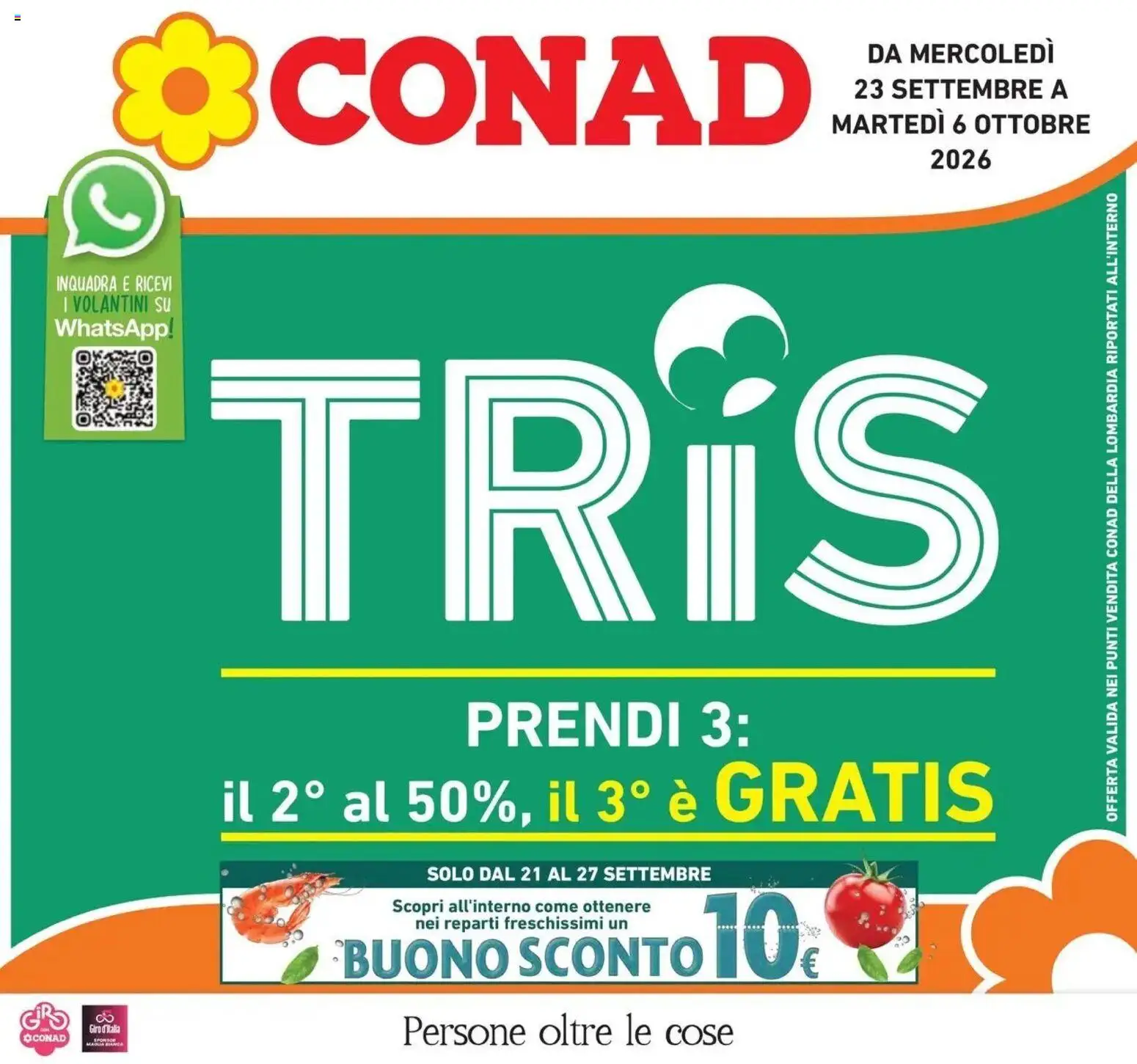Anteprima volantino Conad dal 23/09/2026 prossima settimana | Pagina: 1