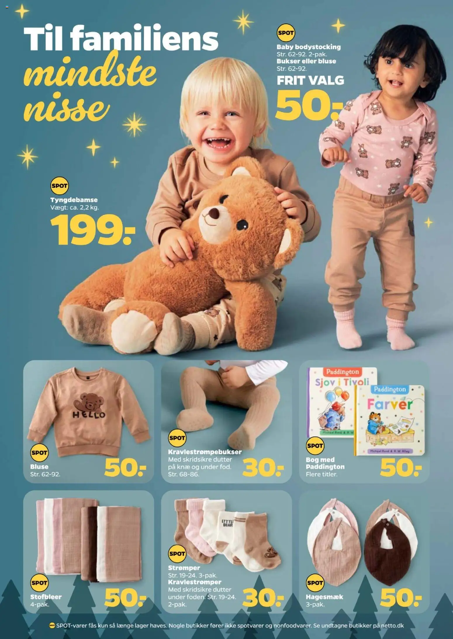 Netto tilbudsavis – gyldig fra 24/10/2026 | Side: 31 | Produkter: Bukser, Strømper, Bluse