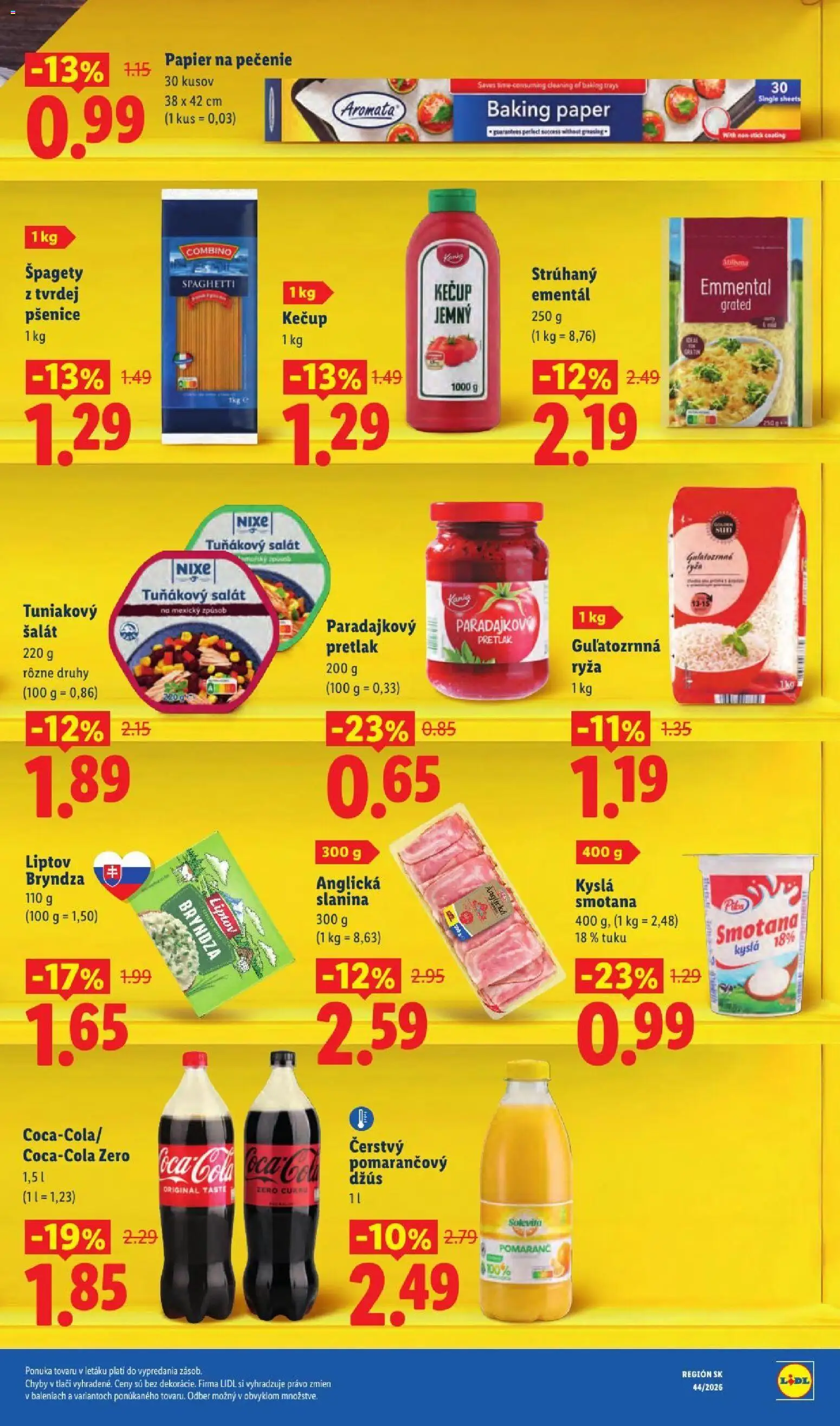 Nové Lidl akcie – leták je platný od 26.10.2026 | Strana: 7