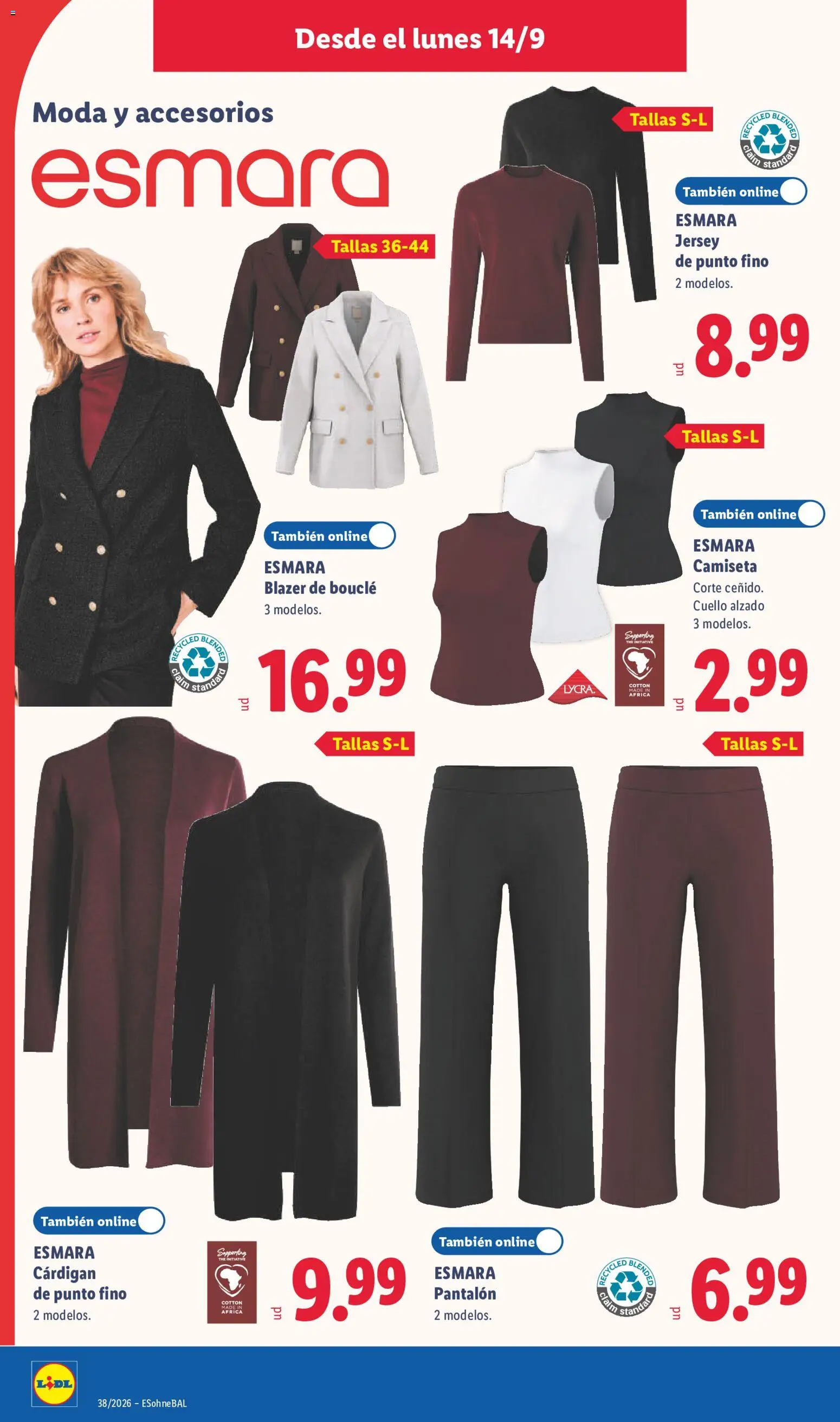 Lidl folleto de bazar │ válido desde el 14/09/2026 | Página: 12