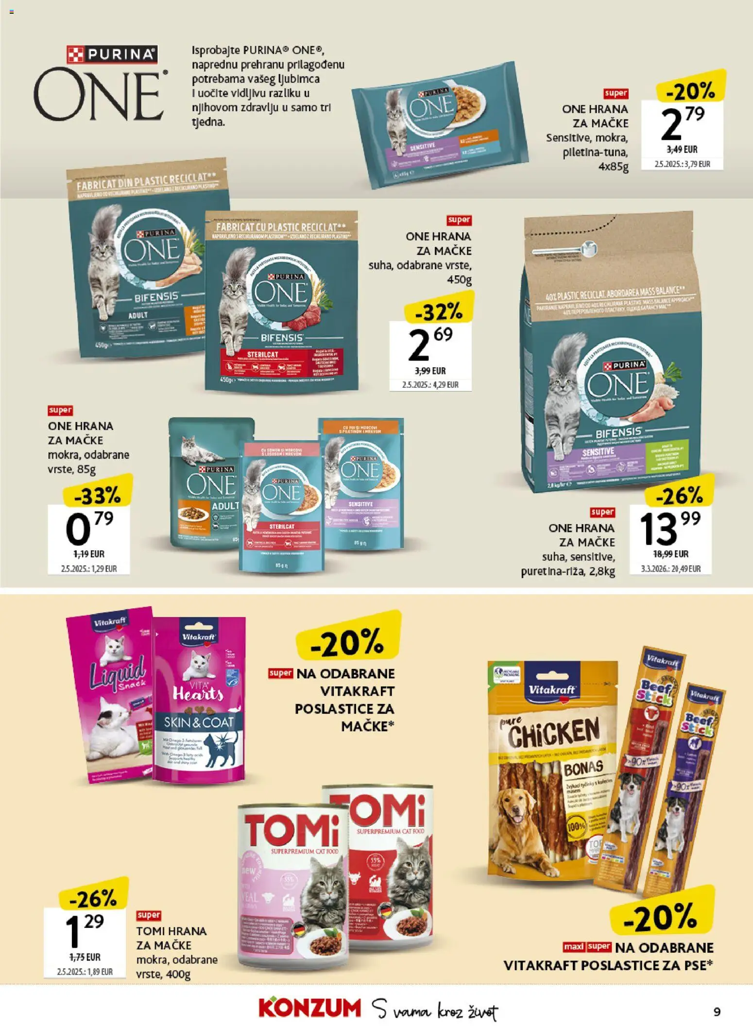Konzum HR akciós ujság - amely érvényes a következő dátumtól: 13.04.2026 | Oldal: 9